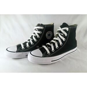 Converse Chuck Taylor All Star High Black White Mens 4 Womens 6 Classic Sneakers